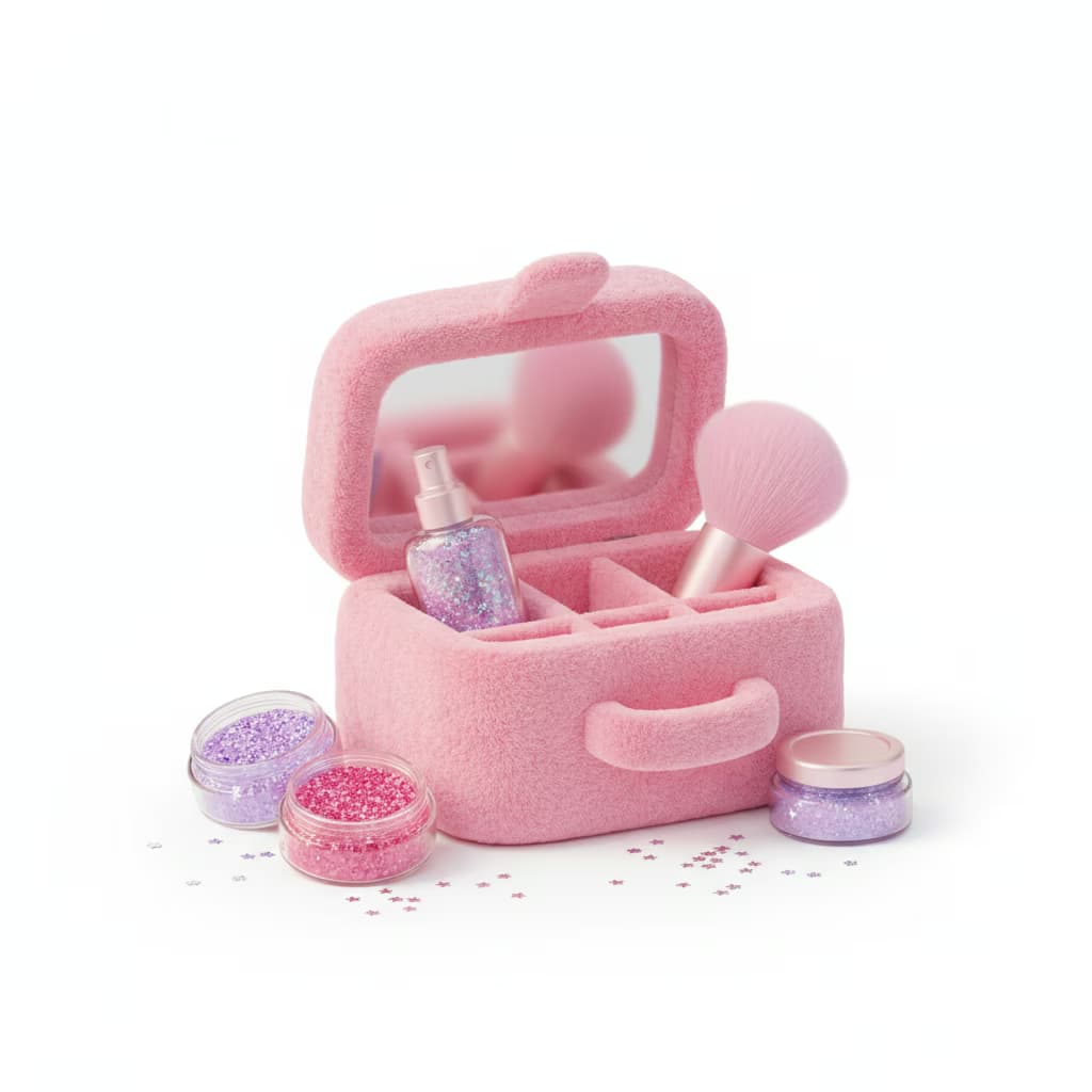 Sparkle Station treatment station — children's party experience at Little Dreams, Oldham