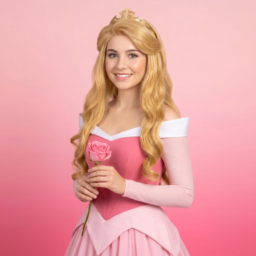 Rose Princess themed children's birthday party at Little Dreams, a venue in Chadderton, Oldham (Greater Manchester) for ages 3 to 9
